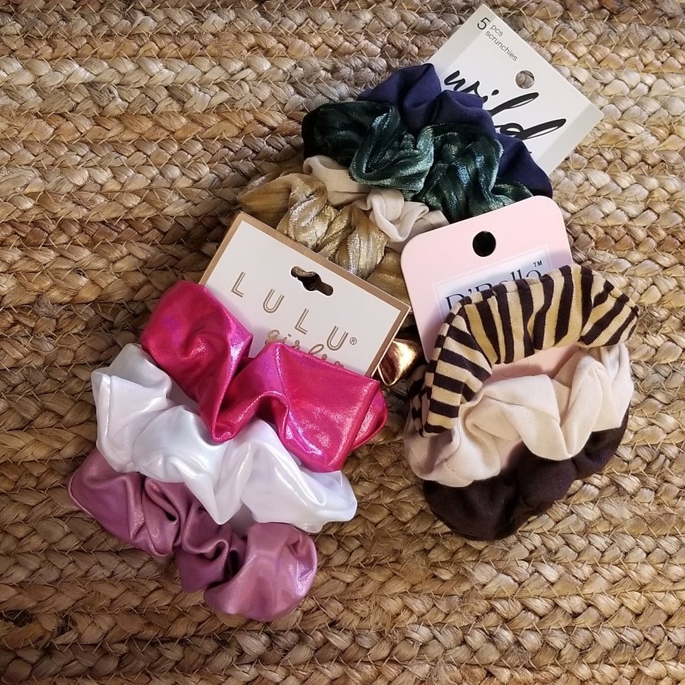 Assorted Scrunchie (3)  Set